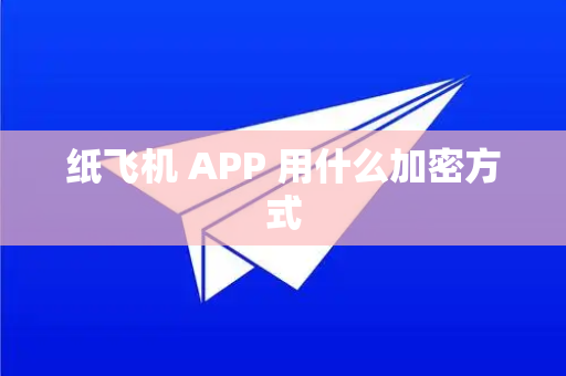 纸飞机 APP 用什么加密方式