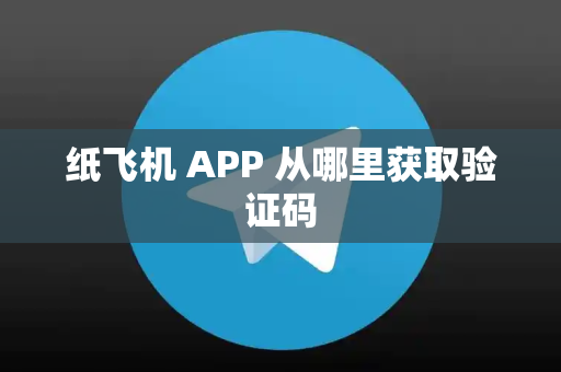 纸飞机 APP 从哪里获取验证码