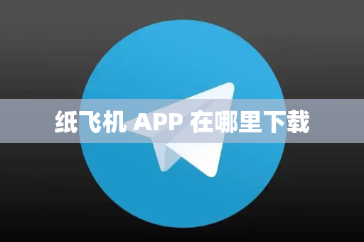 纸飞机 APP 在哪里下载